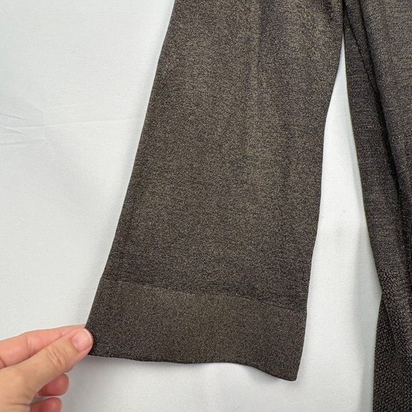 Chicos Women Knit Duster Cardigan Topper Sz 3 = US XL Lagenlook Shimmer Holidays - Picture 3 of 13